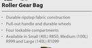 Roller Gear Bag Medium - 100L Each