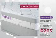 Sleepmaster 152cm Torino Queen Base Set