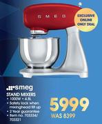 Smeg 4.8L 1000W Stand Mixer