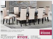 Meridian 9 Piece Dining Room Suite