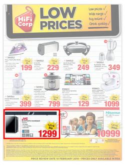 HiFi Corp : Low Prices (24 Jan - 10 Feb 2019), page 12