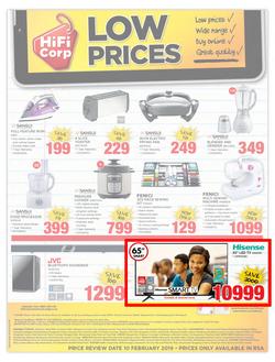 HiFi Corp : Low Prices (24 Jan - 10 Feb 2019), page 12