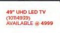 JVC 49" UHD LED TV