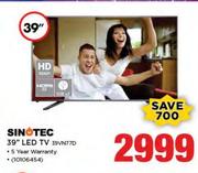 Sinotec 39" HD Ready LED TV 39VN77D
