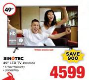 Sinotec 49" Full HD LED TV 49E2000G