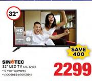 Sinotec 32" HD Ready LED TV STL 32W4