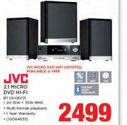 JVC 2.1 Micro DVD HiFi BT UX-DN721