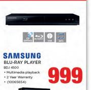 Samsung Blu Ray Player BDJ 4500