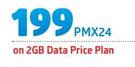 Samsung Galaxy Tab A 7"-On 2GB Data Price Plan 