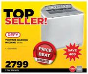Defy 13kg Twintub Washing Machine DTT165