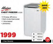 Univa 110Ltr Chest Freezer UC125