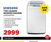 Samsung 9kg Top Loading Washing Machine WA90H4200SW