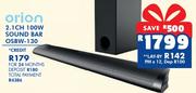 Orion 2.1 CH 100W Sound Bar OSBW-130