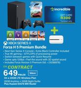 Xbox Series X Forza H 5 Premium Bundle-On A 20GB LTE Wireless Plan