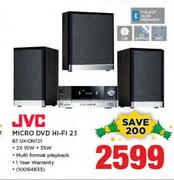 JVC Micro DVD Hi-Fi 2.1(BT UX-DN721)