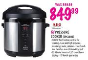 AEG Pressure Cooker-6Ltr(EPC6000)