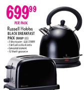 Russell Hobbs Black Breakfast Pack(RHBP-55)