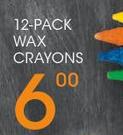 Bright Spark 12-Pack Crayons