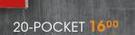 20-Pocket Flip File