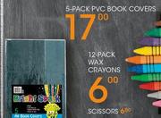 Bright Spark 5-Pack PVC Book Covers