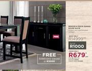 Renoir 8 Piece Dining Room Suite