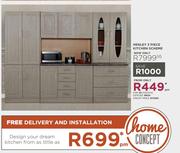 Henley 3 Piece Kitchen Scheme
