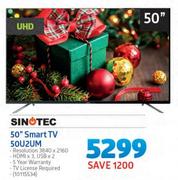 Sinotec 50” Smart TV 50U2UM