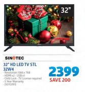 Sinotec 32” HD LED TV STL 32W4