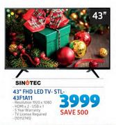 Sinotec 43” FHD LED TV-STL-43F1A11