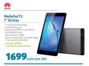 Huawei MediaPad T3 7" 3G Grey-Each