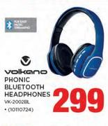 Volkano Phonic Bluetooth Headphones VK-2002BL