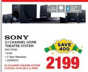 Sony 5.1 Channel Home Theatre System