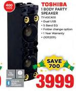 Toshiba 1 Body Party Speaker(TY-ASC400)