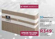 Posture Premier (Upsize To King) Argo Base Set