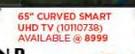 Diamond 65" Curved Smart UHD TV