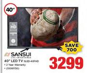 Sansui 40" Full HD LED TV SLED-40FHD