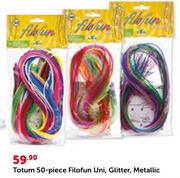 Totum 50 Piece Filofun Uni, Glitter,Metallic