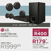 LG Home Theater System DH3140S