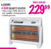 Logik 4 Bar Quartz Heater
