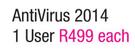 Norton Anti Virus 2014 1 User-Each