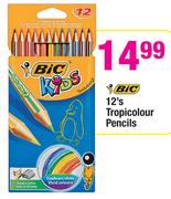 Bic 12's Tropicolour Pencils