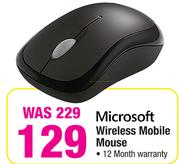 Microsoft Wireless Mobile Mouse