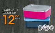 Large Jolly Lunch Box Each