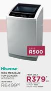 Hisense 16Kg Metallic Top Loader WTQ1602S