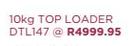 Defy 10Kg Top Loader DTL147