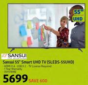 SANSUI 55" Smart UHD Tv - (SLEDS-55UHD)