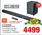 JBL 3.1 Channel Soundbar