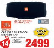 JBL Charge 4 Bluetooth Speaker Black