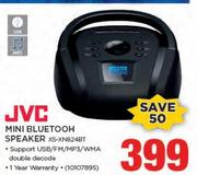 JVC Mini Bluetooth Speaker XS-XN824BT