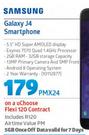Samsung Galaxy J4 Smartphone-On A uChoose Flexi 120